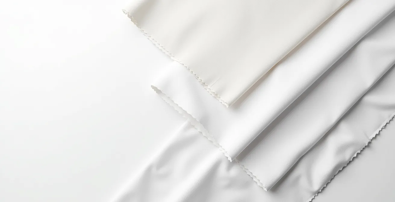 Comparaison visuelle d'épaisseurs de tissus selon les normes