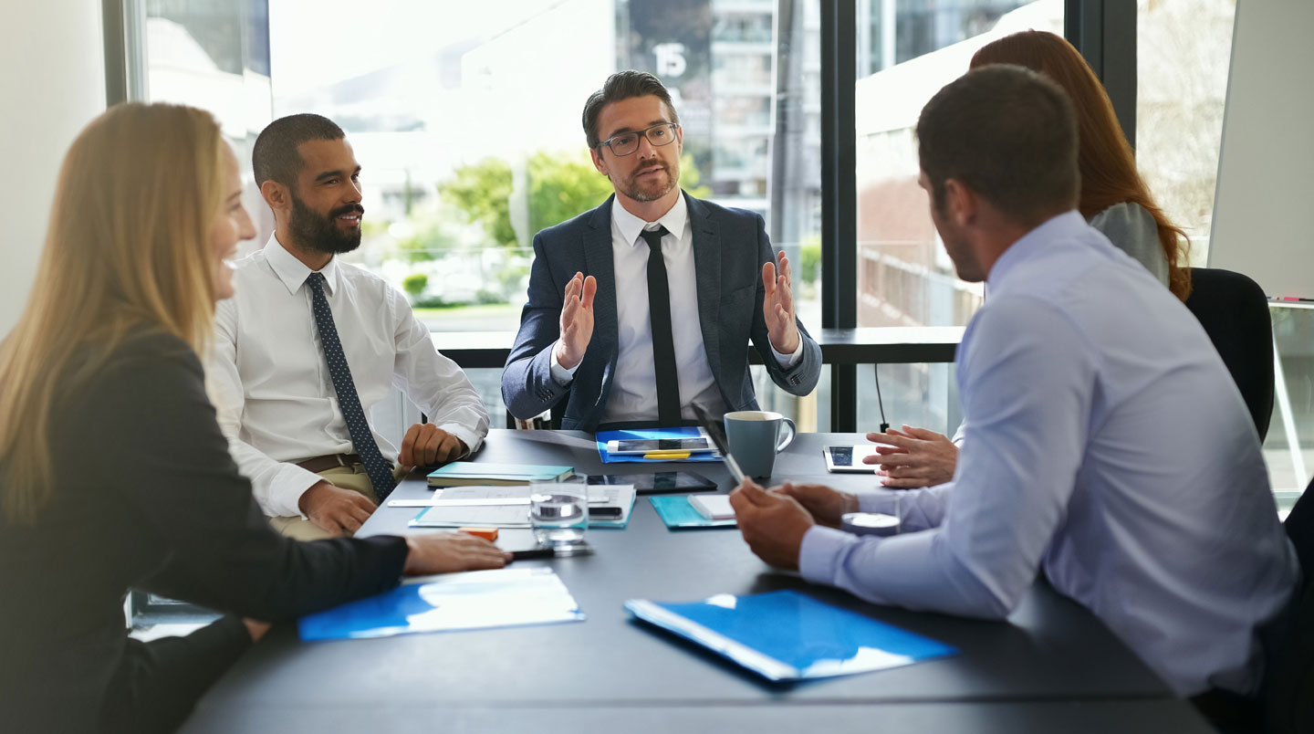 Représentation d'une croissance patrimoniale à long terme via une approche collective